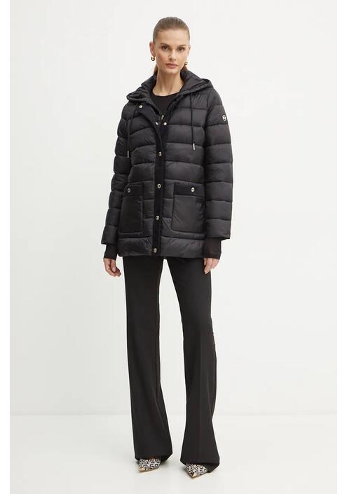 Μπουφάν MICHAEL Michael Kors χρώμα: μαύρο, 77B6682M42
