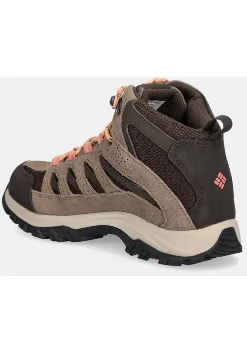 Παπούτσια Columbia Crestwood Mid Waterproof χρώμα: ναυτικό μπλε, 2099861