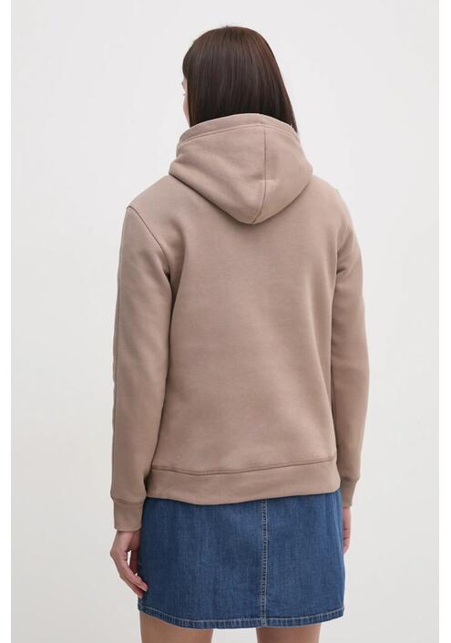 Μπλούζα Calvin Klein Jeans χρώμα: μαύρο, με κουκούλα, J20J223536