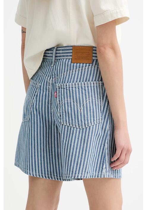 Τζιν σορτς Levi's HIGH BAGGY SHORT χρώμα: μπλε, A9311