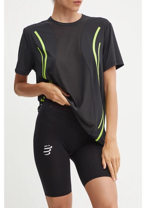 Σορτς τρεξίματος Compressport Run Under Control χρώμα: μαύρο, AW00009B