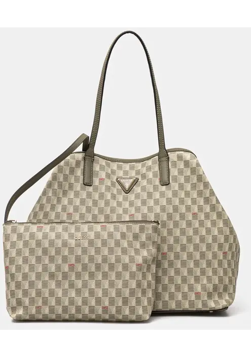 Τσάντα Guess χρώμα: πράσινο, HWJT93 44290