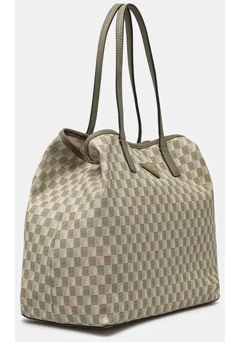 Τσάντα Guess χρώμα: πράσινο, HWJT93 44290