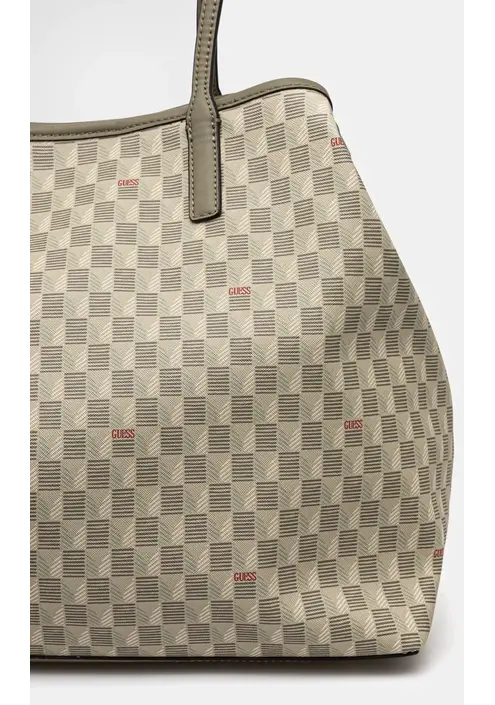 Τσάντα Guess χρώμα: πράσινο, HWJT93 44290