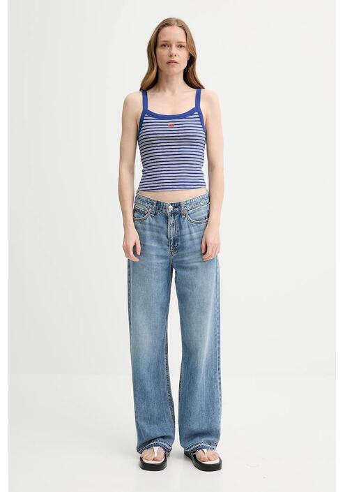 Top Levi's χρώμα: μαύρο, A7420
