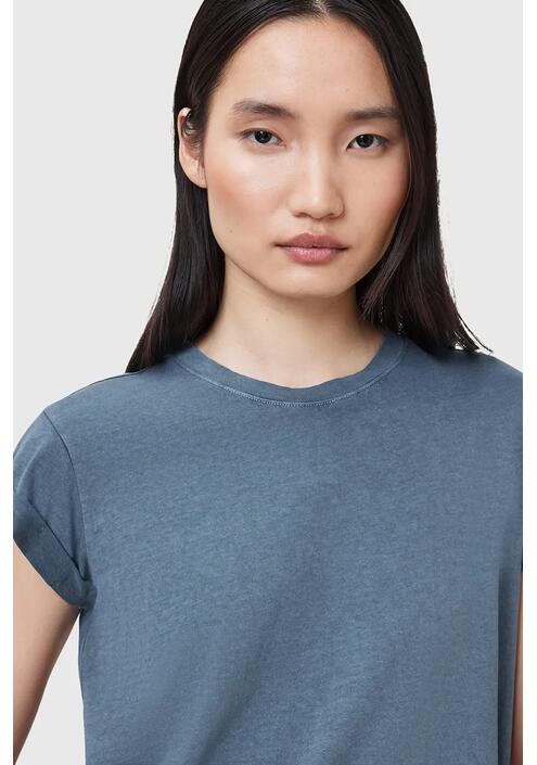 Βαμβακερό μπλουζάκι AllSaints ANNA χρώμα: πράσινο, W191JB