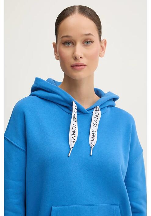 Μπλούζα Tommy Jeans με κουκούλα, DW0DW17794