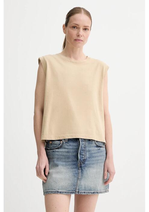 Τζιν φούστα Levi's χρώμα: γκρι