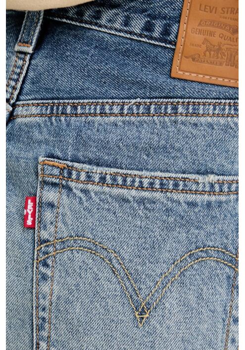 Τζιν φούστα Levi's χρώμα: γκρι