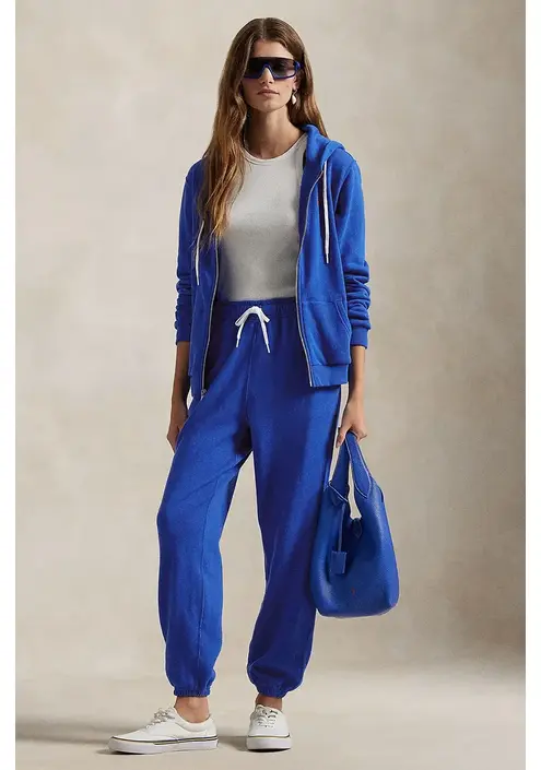 Βαμβακερό παντελόνι Polo Ralph Lauren χρώμα: μπλε, 211935585