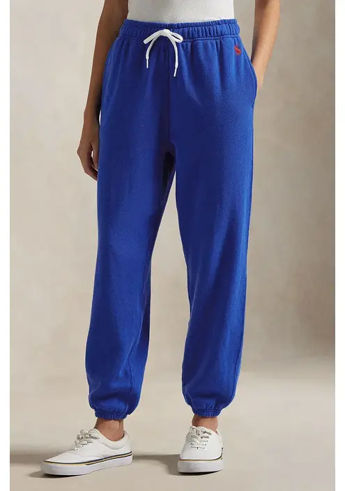 Βαμβακερό παντελόνι Polo Ralph Lauren χρώμα: μπλε, 211935585