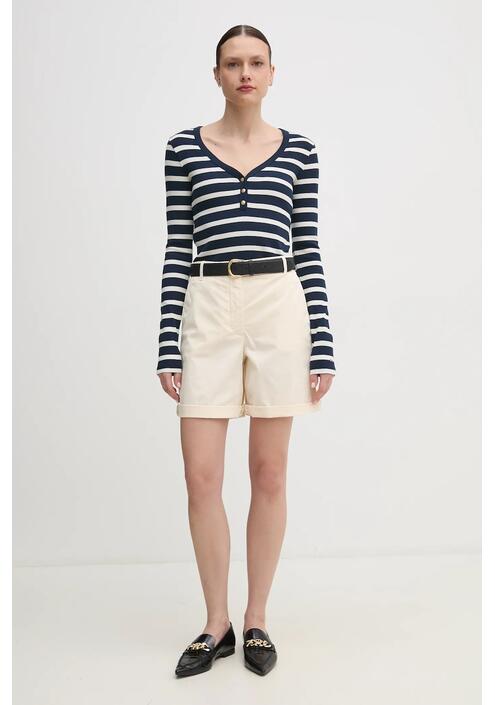 Σορτς Tommy Hilfiger χρώμα: μπεζ