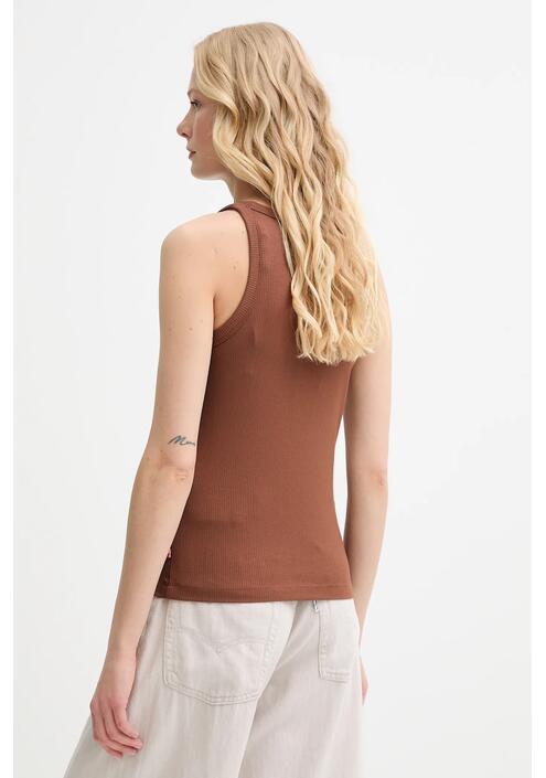 Top Levi's χρώμα: κίτρινο