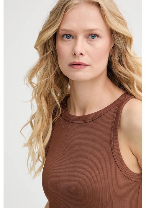 Top Levi's χρώμα: κίτρινο