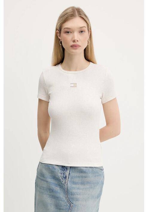 Μπλουζάκι Tommy Jeans χρώμα: μπλε