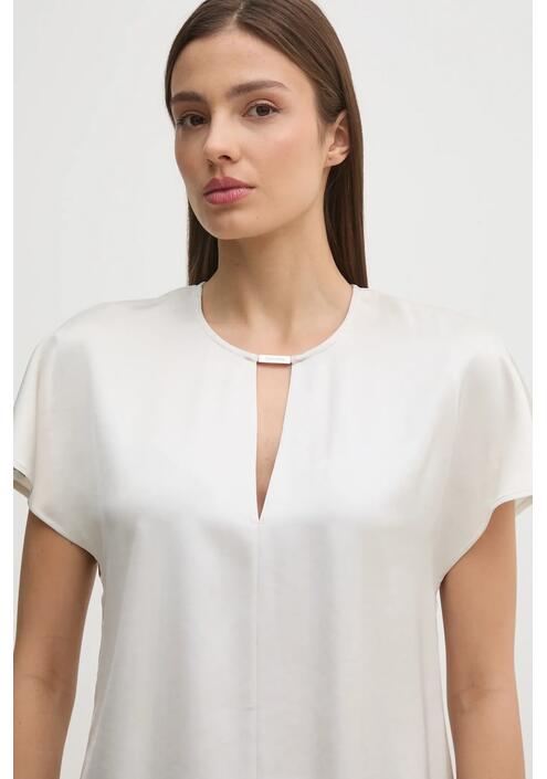 Μπλουζάκι Calvin Klein χρώμα: μπεζ, K20K208191