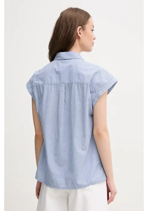 Βαμβακερό πουκάμισο Pepe Jeans DIXIT χρώμα: μπλε, PL305043
