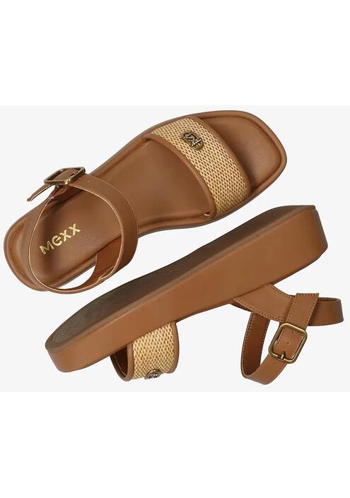 Σανδάλια Mexx ROMEE POLLY χρώμα: καφέ, MI001605551W-02