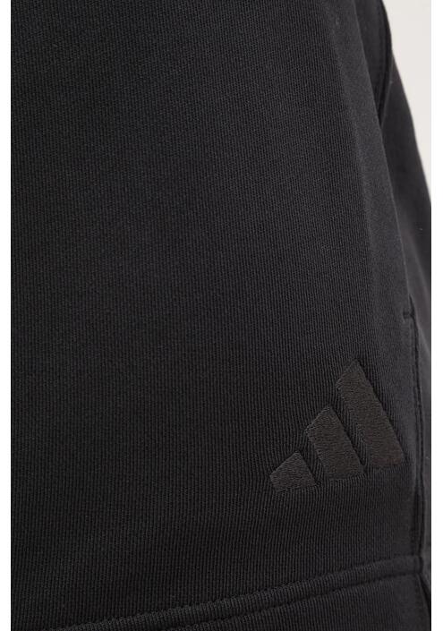 Βαμβακερό σορτσάκι adidas ALL SZN χρώμα: μαύρο, JJ4920