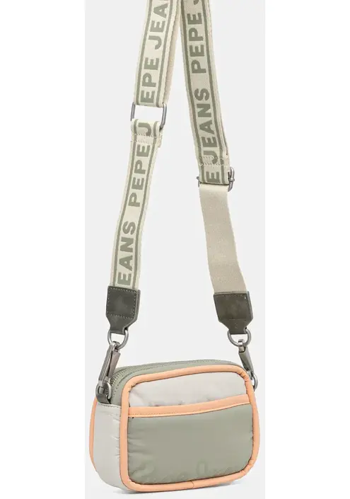Τσάντα Pepe Jeans BRIANAE BLOOM χρώμα: πράσινο, PL031653
