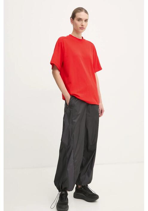 Μπλουζάκι adidas by Stella McCartney χρώμα: κόκκινο, JN0227