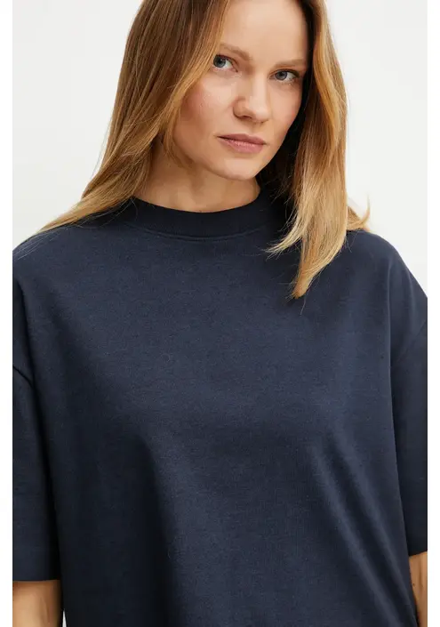 Μπλουζάκι Weekend Max Mara χρώμα: ναυτικό μπλε, 2515941021600