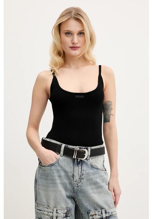 Top Miss Sixty χρώμα: μαύρο, 6S1RJ36900
