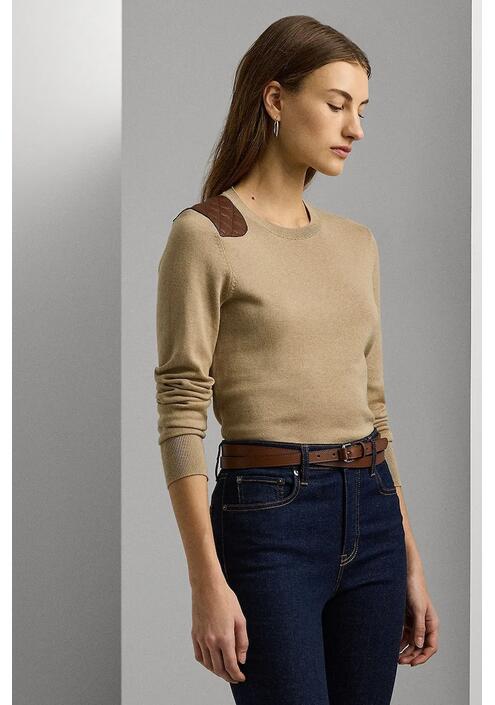 Πουλόβερ Lauren Ralph Lauren χρώμα: μαύρο, 200940581
