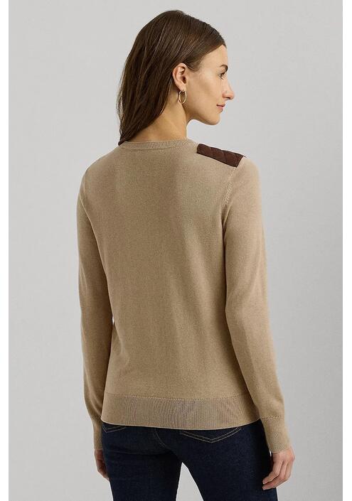 Πουλόβερ Lauren Ralph Lauren χρώμα: μαύρο, 200940581