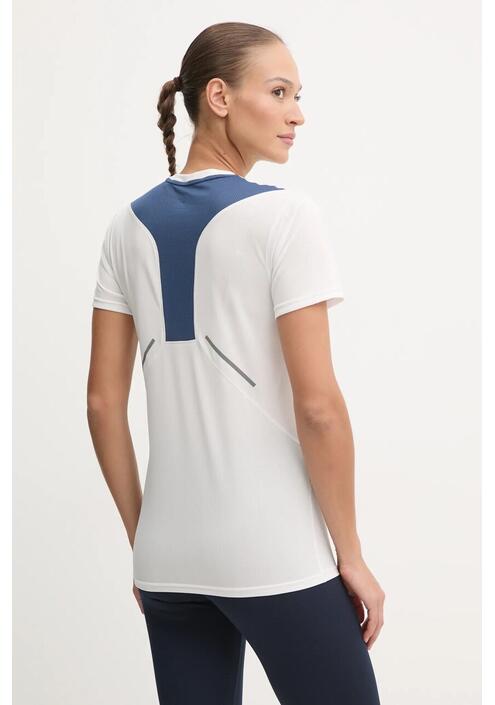 Μπλουζάκι για τρέξιμο Mizuno DryAeroFlow χρώμα: άσπρο, J2GAB004
