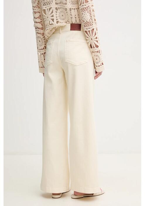 Τζιν παντελόνι Pepe Jeans HIGH RISE WIDE CROP TANIA PL211801
