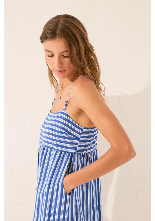 Φόρεμα women'secret χρώμα: μπλε, 4479836