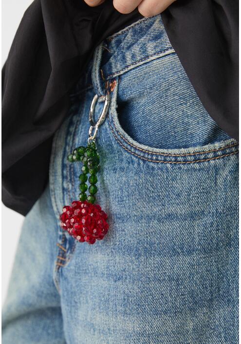 Stradivarius Μπρελόκ Charm Κεράσι Κόκκινο Os