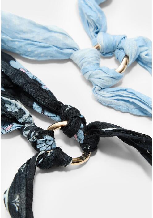 Stradivarius Συσκευασία 2 Συνδυασμένων Μπαντανών Navy Blue Os