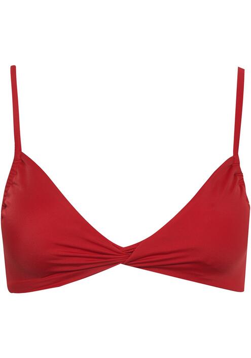 RECYCLED ΤΡΙΓΩΝΙΚΟ ΜΑΓΙΟ ΜΠΙΚΙΝΙ ΤΟΠ ΜΕ ΣΤΡΙΦΤΗ ΛΕΠΤΟΜΕΡΕΙΑ