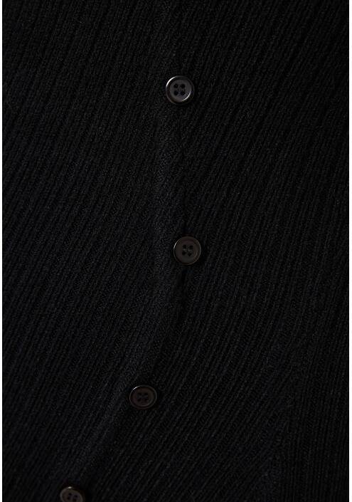 Midi κρουαζέ φόρεμα με κλείσιμο με κουμπιά