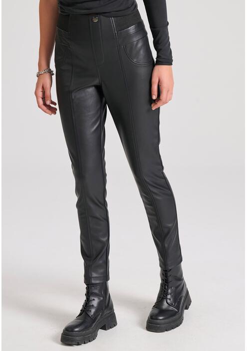 Γυναικείο κολάν από οικολογικό δέρμα (PU)