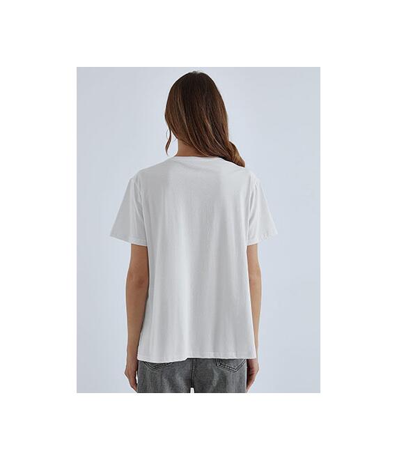 Μονόχρωμο oversized Τ-shirt SM7616.4212+6
