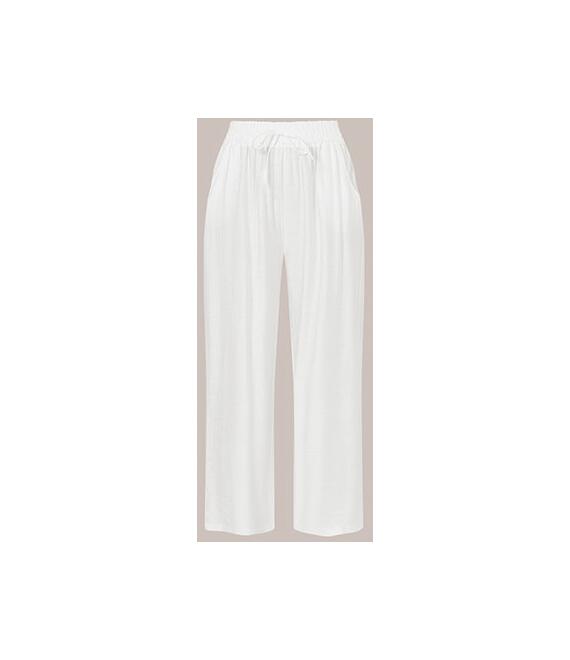 Μονόχρωμη παντελόνα με βαμβάκι SM7949.1898+4