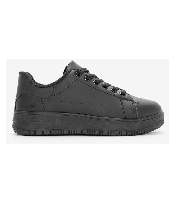 Sneakers Basic Δίσολα 022383 ΜΑΥΡΟ