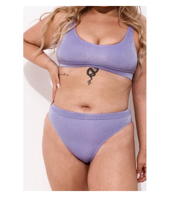 GIGI-Μαγιό Σετ Μπικίνι Sparkl Plus Size - Μώβ