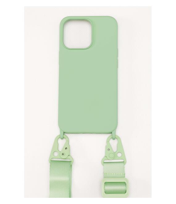 Silicone Case With Strap (IPhone13Pro Max) - Λαχανί