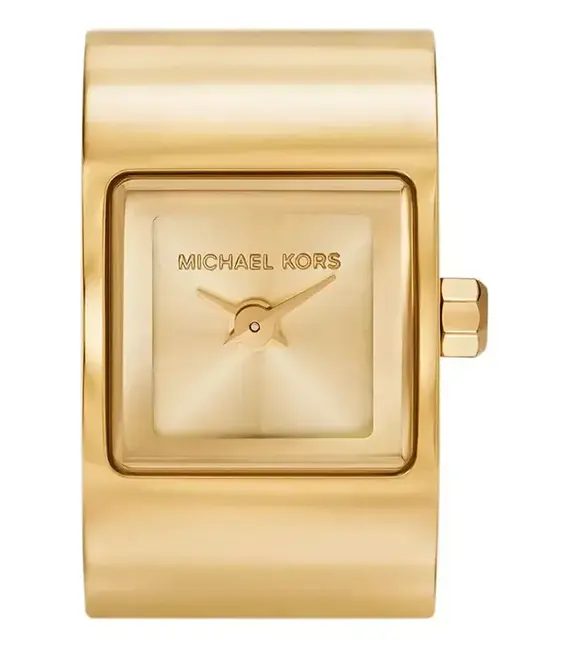 Ρολόι Michael Kors DARRINGTON - RING WATCH χρώμα: χρυσαφί, MK4883