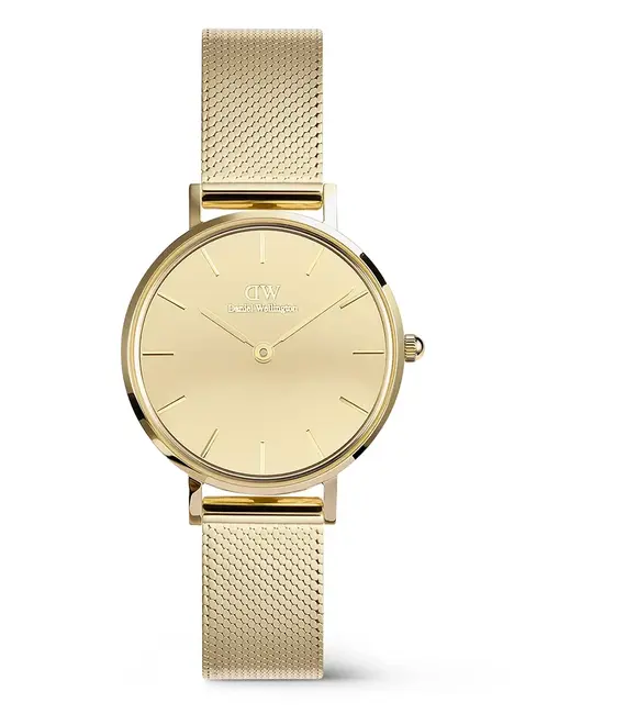 Ρολόι Daniel Wellington χρώμα: χρυσαφί, DW00100797