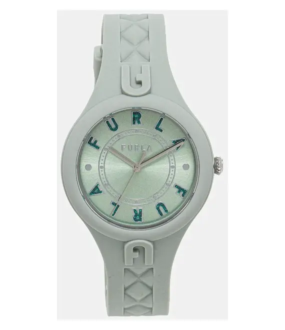 Ρολόι Furla ATHLEISURE χρώμα: πράσινο, WW00056008L1