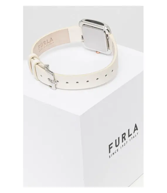 Ρολόι Furla HERITAGE χρώμα: άσπρο, WW00058010L5