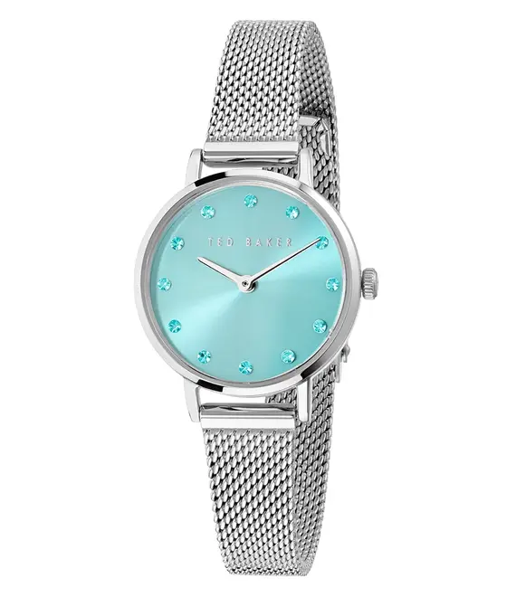 Ρολόι Ted Baker TB CLASSIC CHIC χρώμα: τιρκουάζ, BKPSTS511