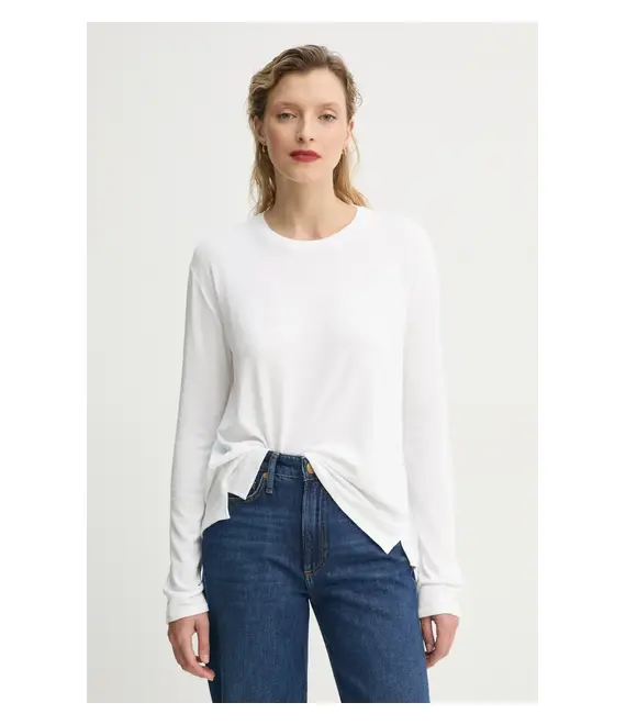 Μακρυμάνικο Rag & Bone χρώμα: άσπρο, WCC23ST082C782