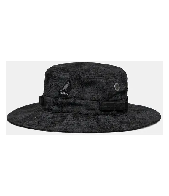 Βαμβακερό καπέλο Kangol SALVAGED OUTDOOR χρώμα: μαύρο, K5437.BK001