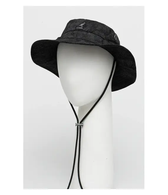 Βαμβακερό καπέλο Kangol SALVAGED OUTDOOR χρώμα: μαύρο, K5437.BK001